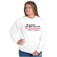 thumbnail image 5 of Dont Succeed Fix Ponytail Start Again Women Crewneck Sweatshirt Brisco Brands S, 5 of 6