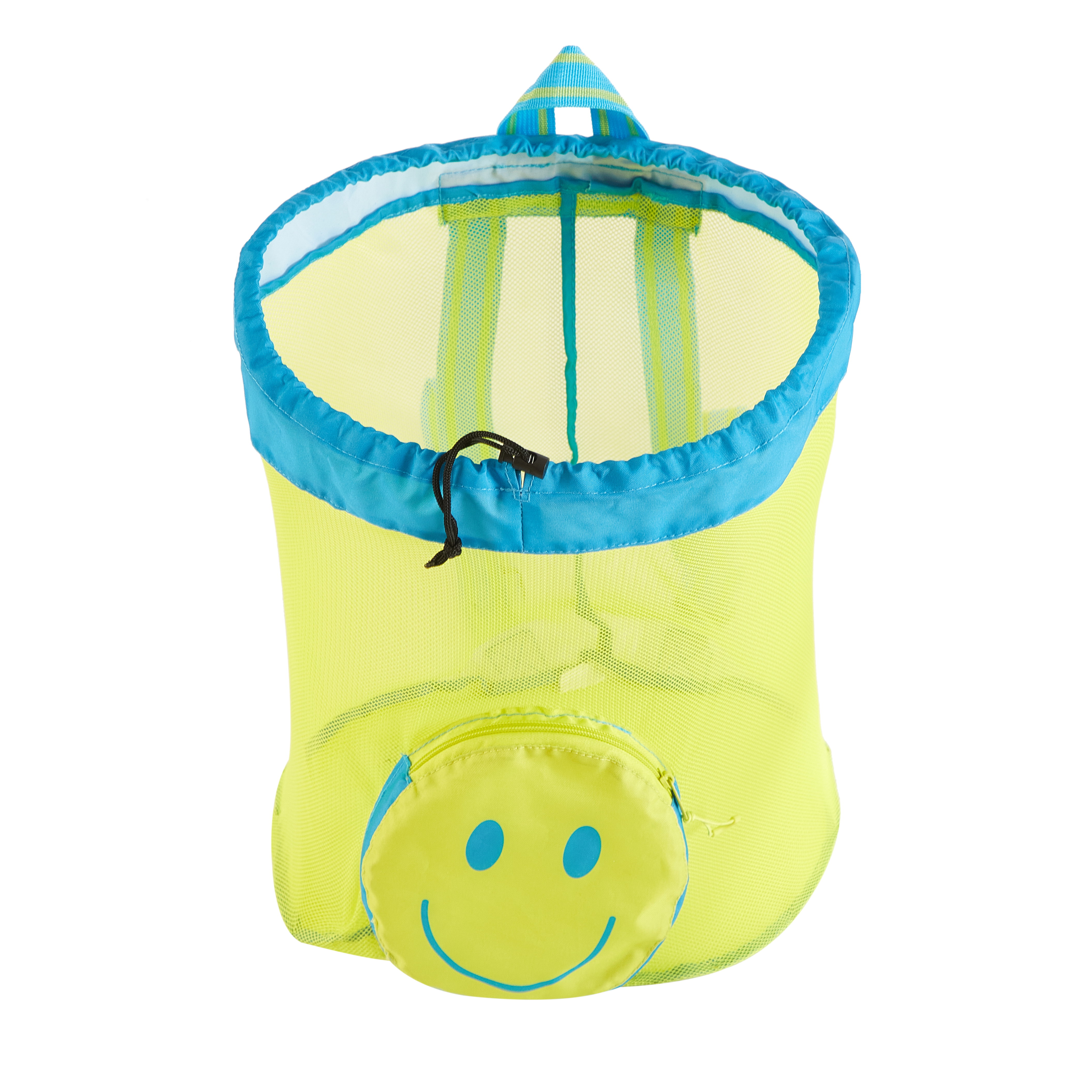Sunshine Squad Smiley Beach Convertible Mesh Backpack