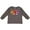 Charcoal Grey, variant on Inktastic Jelly Bean Jesus Boys or Girls Long Sleeve Toddler T-Shirt