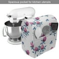thumbnail image 2 of Floral Stand Mixer Cover, Cheery Spring Tones in Watercolor Style of Flowers Print on Plain Background, Kitchen Appliance Organizer Bag Cover with Pockets, 5 Quarts, Multicolor, by Ambesonne, 2 of 4