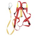 thumbnail image 3 of Arnés de seguridad de cuerpo completo Cinturón trasero acolchado extraíble Protección contra caídas con ganchos dobles, 3 of 5
