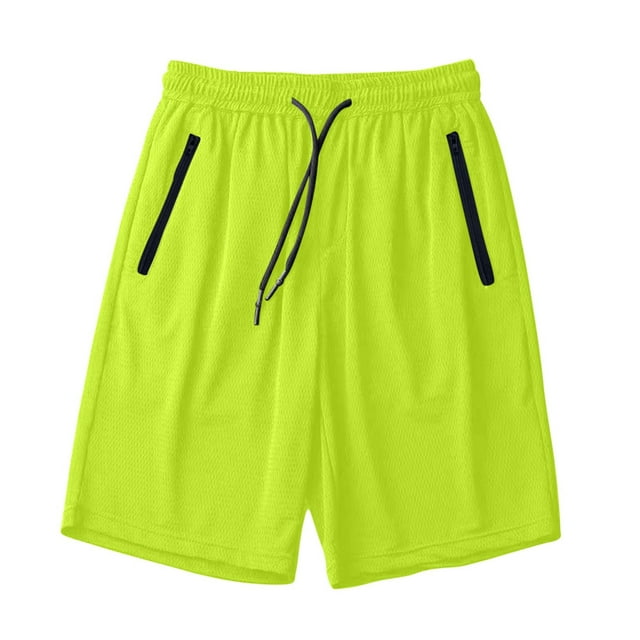 Timegard Workout Shorts for Women Quick Dry Elastic Waisted Drawstring Running Gym Shorts with Pockets