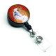 thumbnail image 1 of ""Caroline'S Treasures Carrete De Insignia Navideña Con Copo De Nieve Inglés Rojo Y Verde Bulldog Multicolor (Ss4698Br)"", 1 of 3