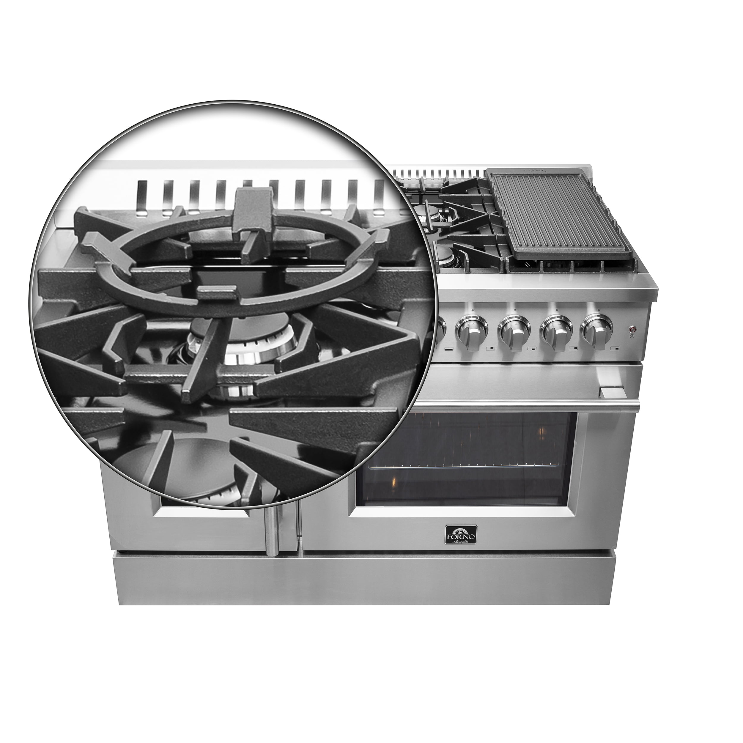 Forno FFSGS6356-48  Ranges|Dual Fuel Slide-in