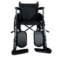 thumbnail image 3 of Silla De Ruedas Con Elevapiernas y Descansa Pies Desmontables Marca Wellspring, Plegable, y Duradera, 3 of 6