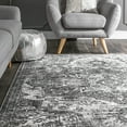 thumbnail image 3 of nuLOOM Maryanne Medallion Area Rug, 4' x 6', Gray, 3 of 4