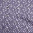 thumbnail image 1 of oneOone Velvet Bluish Violet Fabric Fruits Diy Clothing Quilting Fabric Print Fabric By Yard 58 Inch Wide, 1 of 4