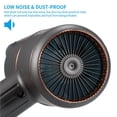 thumbnail image 4 of Secador De Pelo Eléctrico De 2000 W Secador De Pelo De Aire De Potencia Fuerte De Bajo Ruido Para El Hogar Gris Portátil Con 6 Velocidades De Viento Y Temperatura Para Salón De Secado De Cabello Minnieouse HA014668-00, 4 of 7