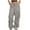 Gray., variant on Akafmk Womens Cargo Pants,Hiking Pants for Outdoor,High Waist Drawstring Wide Leg Pants Solid Color Long Trousers Outdoor Lightweight Baggy Relaxed Fitting Travel Work Trousers with Pockets