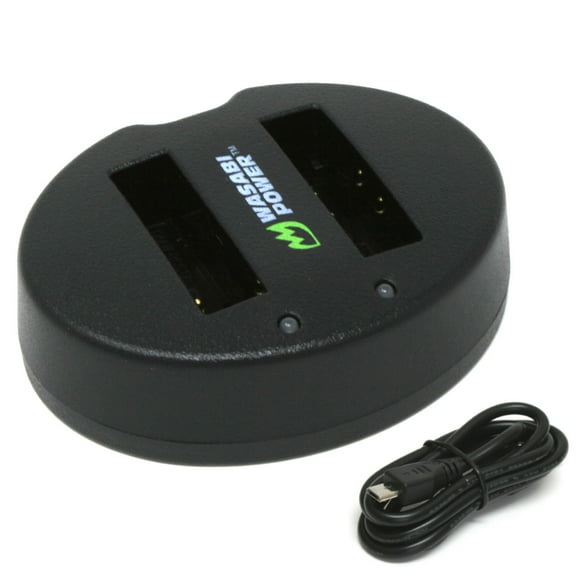 Wasabi Power Dual USB Battery Charger for Panasonic CGA-S005, DMW-BCC12