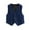 Dark Blue1, variant on Posijego Boys Formal Suit Vests for Toddler Boys Waistcoats V Neck Wedding Party Evening Vest Tops