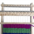 thumbnail image 3 of Máquina de tejer a mano, juego de tejido de tejer de material de madera natural, ecológico y no tóxico, interesante y único para ni?os, bricolaje Decoración Hogareña Fugacal NO, 3 of 7