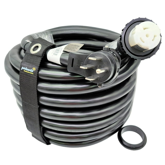 Parkworld 60639 RV Shore Power 50A Extension Cord Adapter 1450P to SS2