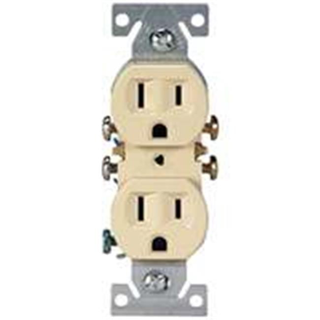 Cooper Wiring 270V Grounded Receptacle - Ivory