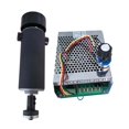 thumbnail image 1 of Kit Moteur de Broche CNC Refroidi par Air 0.5kw Meuleuse d'Angle 500W Moteur de Broche / Régulateur de Vitesse d'Alimentation pour Gravure, Grand Utilisation, 1 of 7