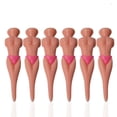 thumbnail image 4 of 10 Pieces Funny Golf Tees Lady Bikini Girl Golf Tees, 76 mm (3 Inches) Plastic Pin-Up Golf Tees, Women's Home Golf Tees for Training Golf Accessories Random Colors, 4 of 5