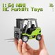 thumbnail image 2 of Juguete de Montacargas RC TOPMVP 1/64 Mini Control Remoto Verde, 2 of 6