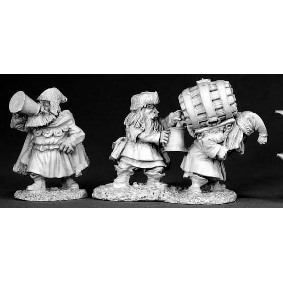 Reaper Miniatures Dwarven Brewmeister 02559 Dark Heaven Legends Unpainted Metal