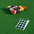 thumbnail image 4 of Miangastore 1 Sheet of Snooker Marker Patch Green Billiard Table Maker Billiard Tablecloth Repair Sticker Pool Table Accessory, 4 of 9