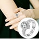 thumbnail image 1 of Anillos para mujer, regalos para mujer El nuevo anillo de moda con forma de corazón de diamante puede mostrar tu temperamento único., 1 of 3