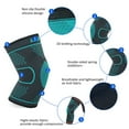 thumbnail image 7 of Neenca 2 Pack Knee Compression Sleeve, Knee Braces for Knee Pain Women Men, Knee Support for Weightlifting Gym, 7 of 7