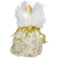 thumbnail image 3 of Kurt Adler CUL Fiber Optic LED Angel Christmas Treetop Figurine, 12-Inch, Ivory and Gold, 3 of 8