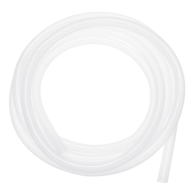 Tubería de silicona Uxcell, 15/32 pulgadas (12 mm) ID x 5/8 pulgadas (16 mm) OD, tubo de vacío de goma de silicona, 11 pies (3.5 m) manguera de agua de alta temperatura