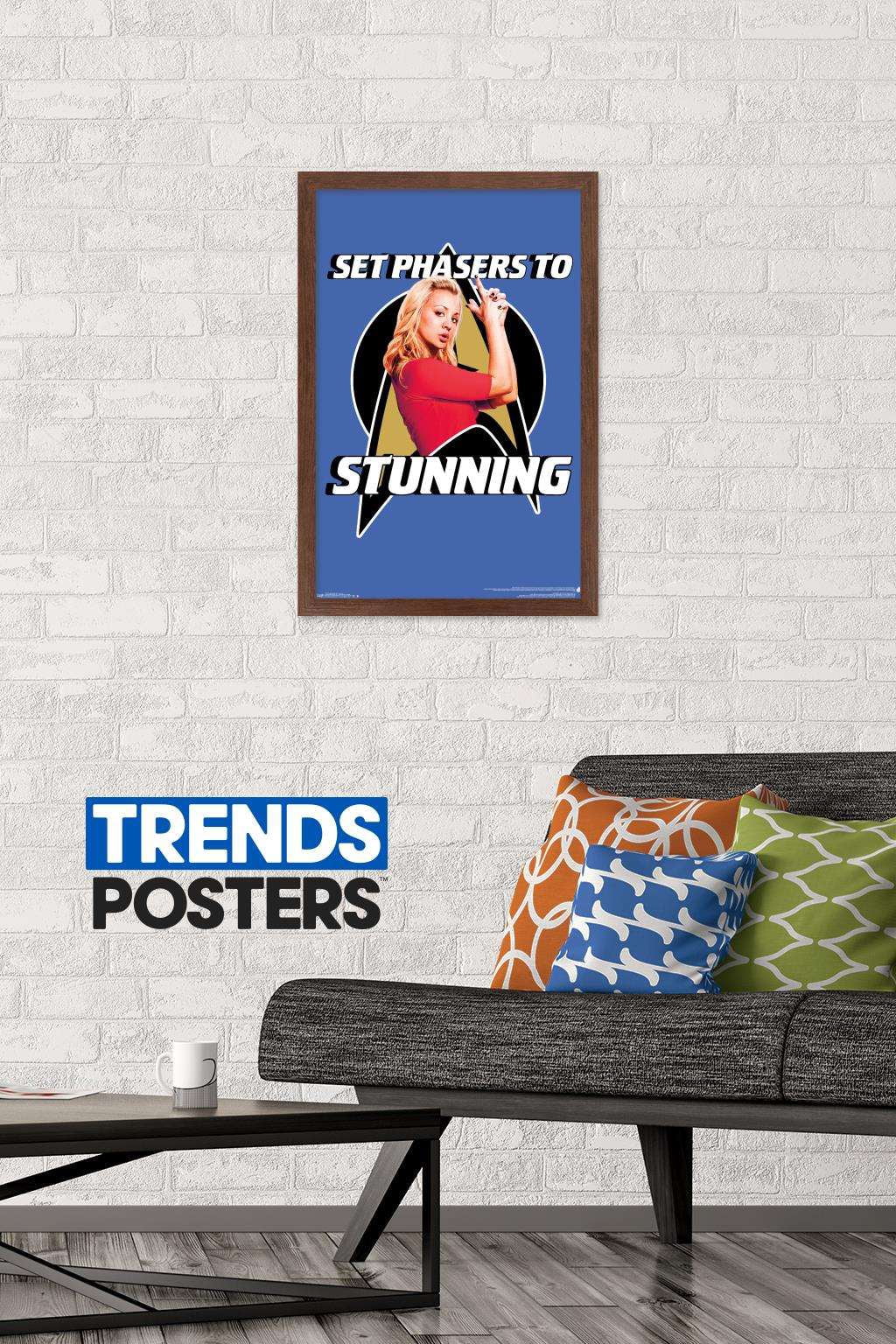The Big Bang Theory - Penny Wall Poster, 14.725" x 22.375", Framed