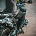 thumbnail image 7 of Kronox Water-Resistant Motorcycle Touring Boots | Black Syntethic & Real Leather (Mix) | Size 11, 7 of 7