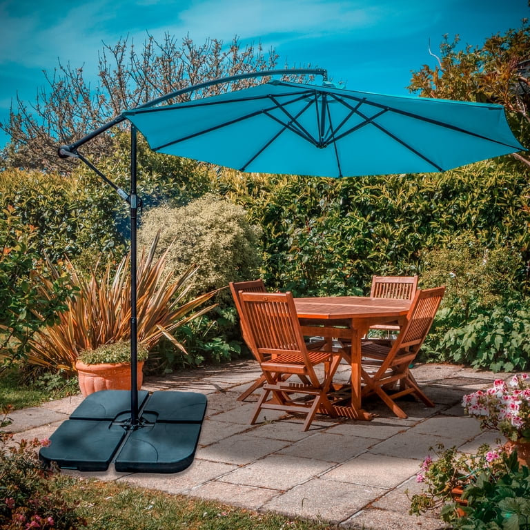 corner umbrella stand patio VANROUG Deck Holder,Patio Umbrella Holder Mount Bracket Outdoor Umbrella Base Clamp for Deck Railing, Balcony, or Courtyard(3 PCS Black) : Patio, Lawn & Garden duty umbrella holder designed for easy installation and maximum stability on railings Kozyard 10 ft Cantilever Umbrella