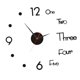 thumbnail image 1 of Reloj de pared 3D Relojes de acrílico grandes Pegatinas ración de Sunnimix Reloj creativo de pared 3D, 1 of 8