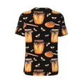 thumbnail image 2 of Daiia Bee and Honey Mens Baseball Jersey Button Down Shirts Short Sleeve Sports Uniforms-4X-Large, 2 of 9