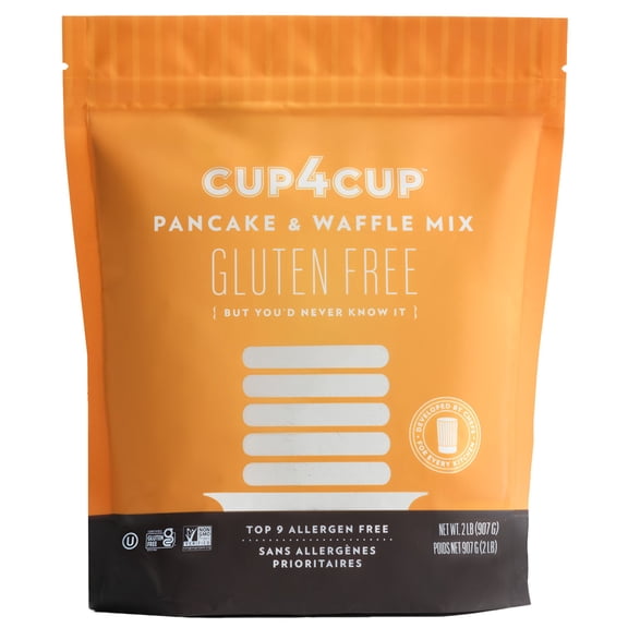 Cup4Cup Gluten Free Pancake & Waffle Baking Mix 2lb