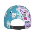 thumbnail image 6 of Fotbe Cute Healthy Teeth Baseball Cap, Cute Healthy Teeth Print Dad Hat,Outdoor Hat,Adjustable Sports Cap, Perfect For Activities, 6 of 9