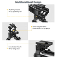 thumbnail image 5 of CVLIFE 3-in-1 Bipod, Bipod for Rifle, 5 of 5