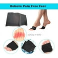 thumbnail image 5 of NOGIS Metatarsal Pads for Women and Men - 4 Pack Ball of Foot Cushions (Black+Beige), 5 of 7
