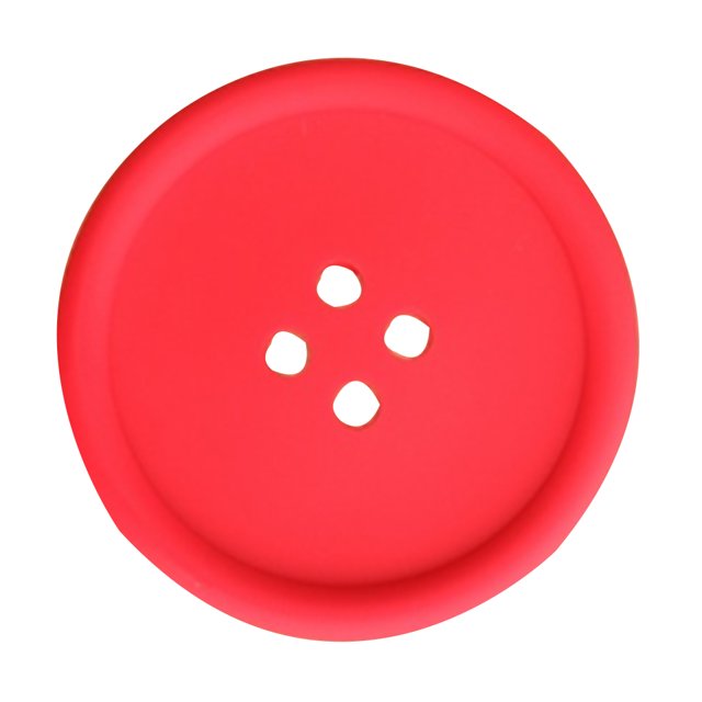 QualitChoice Coussinets d'Isolation Ronds en Silicone Multicolores Durables Flexibles Rouge 1Ensemble