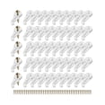 thumbnail image 1 of serony Clips de Support de Miroir Robustes pour Commodes et Panneaux de Cabinet en Verre Installation et Réparation Clips de Retenue pour Miroirs, 1 of 6
