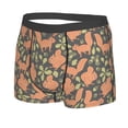 thumbnail image 5 of Goofa Squirrel And Nuts Printed Men's Boxer Briefs Underwear, Moisture-Wicking Underwear, Trunk,Soft and Breathable Cotton Underwear-Small, 5 of 9