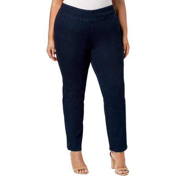 Charter Club Womens Plus Denim High Rise Skinny Jeans