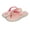 Pink, variant on Flip Flops for Women Durable Memory Foam Textured Insole Sandals Ladies Beach Sandals with Indoor & Outdoor Anti Skid Soles, Color Pink, Size 10