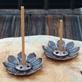 thumbnail image 6 of 20Pcs Mini Lotus Incense Holders, 6-Hole Zinc Alloy Incense Burner Base for Zen Meditation & Home Decor, 6 of 8