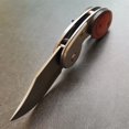 thumbnail image 6 of High-Quality Folding Knife | Wood Handle | 440C Steel Blade | Portable Pocket Knife for EDC, Camping, and Survival, 6 of 6