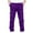 Purple, variant on FAIWAD Cargo Sweatpants for Kids Casual Elastic Waist Sweat Pants Boys Girls Workout Athletic Joggers with Multi Pockets
