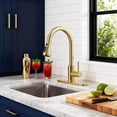 thumbnail image 2 of Kitchen Faucets, Kitchen Faucets with Pull Down Sprayer, High Arc Single Handle Stainless Steel Sink Faucets 1 Holes, Kitchen Sink Faucets for Farmhouse Camper Laundry Rv Bar, 2 of 10