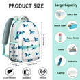 thumbnail image 6 of Horse Adventure Backpack - Waterproof School Bag with Galloping Mustang Graphics - Stylish Bookbag for Equestrian Enthusiasts in School, 6 of 6