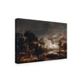 thumbnail image 3 of Neer 'Moonlight night' Canvas Art, 3 of 3