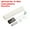 White, variant on Uxcell Chandelier Light Socket Kit for E12 Candelabra, Lamp Base with White Candle Cover Sleeves 4 Set