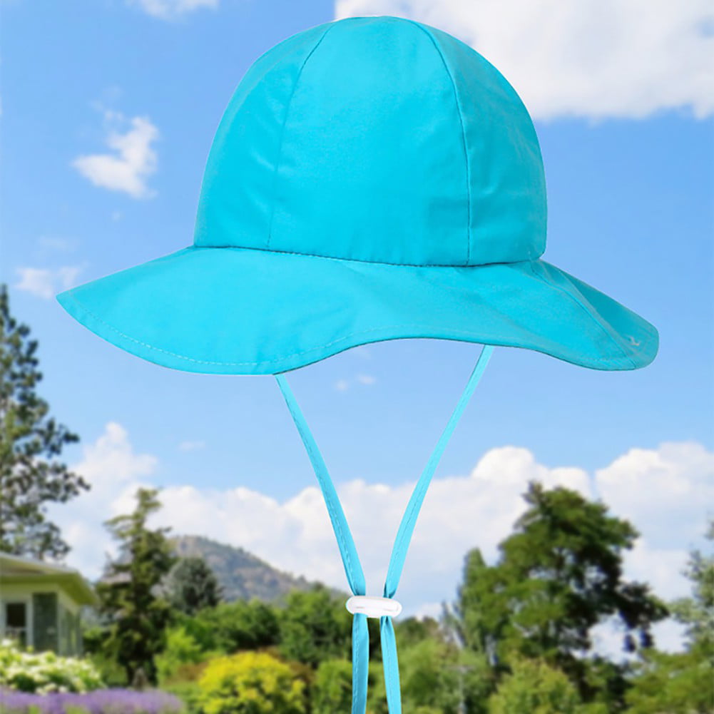 GAP Baby Toddler Boys Size 12-18 Months Blue Chambray Denim Bucket Sun Beach Hat 