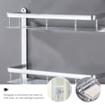 thumbnail image 6 of 1 Pcs Adhesive Hooks Screw Hanging Wall Hooks Transparent Waterproof Reusable Seamless Sticky Hooks for Stainless Steel Magnetic Knife Holder(5.8 x 3.8cm), 6 of 8